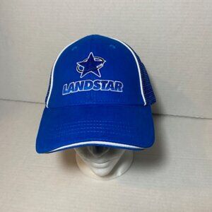 Landstar Trucker Hat Cap Mesh Strap Back Trucking Freight Transportation 7644